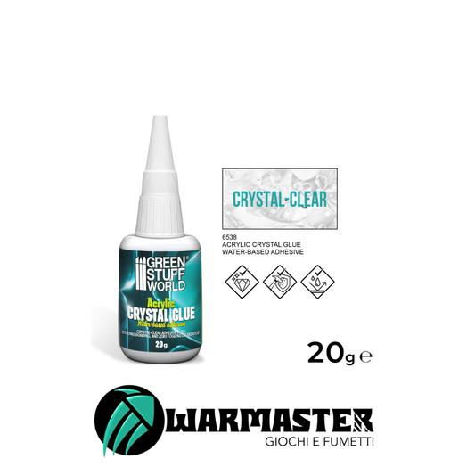 Green Stuff World - Colla acrilica trasparente Crystal Glue 20gr