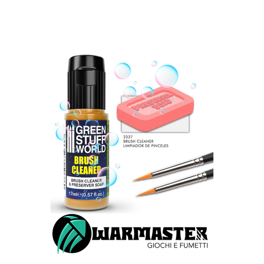 Green Stuff World - Sapone per Pennelli - Detergente e Trattante