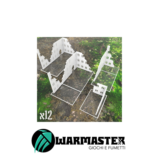 Green Stuff World - Glasspack Footprints Base per Wh40k compatibilie