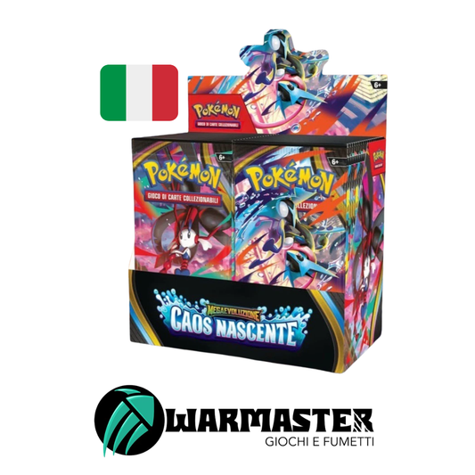 Pokemon Caos Nascente Box di Buste ITA