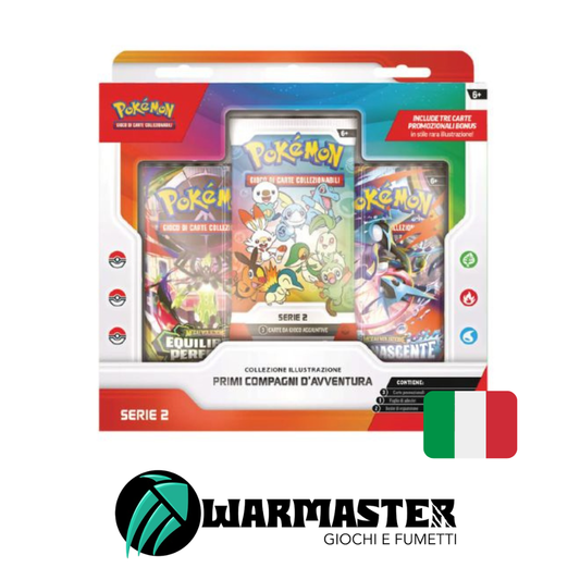 Pokémon Collezione Illustrazione Primi Compagni d’Avventura Serie 2 – ITA