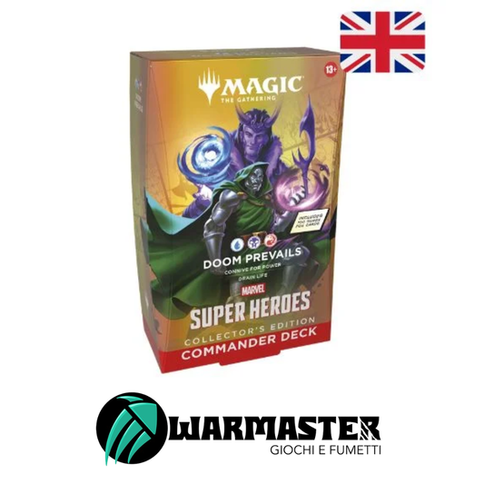 Doom Prevails Collector’s Edition Commander Deck Marvel Super Heroes ENG