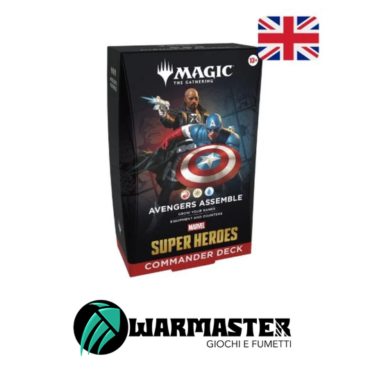 Avengers Uniti Marvel Super Heroes Commander Deck ENG Magic the Gathering