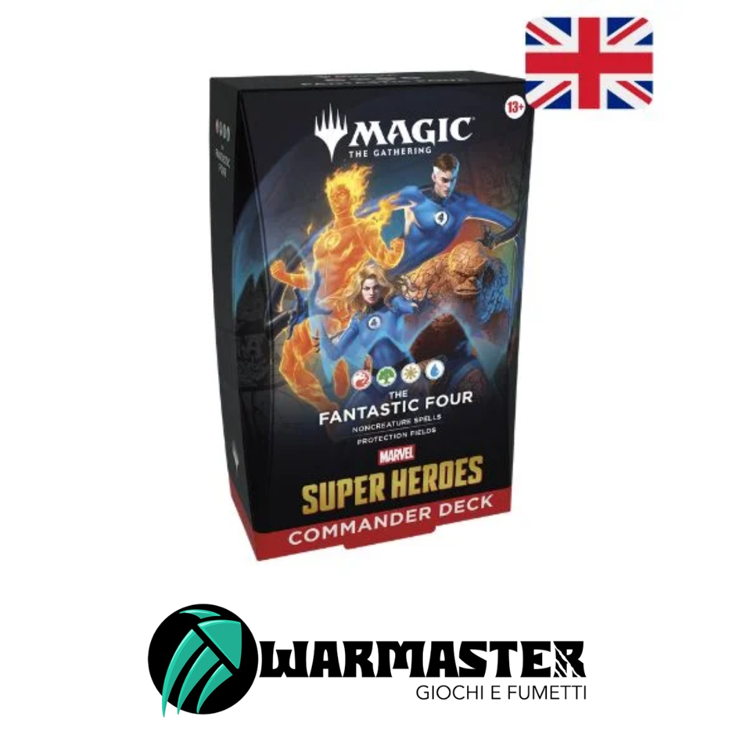 The Fantastic Four Marvel Super Heroes Commander Deck ENG Magic the Gathering (Copia)