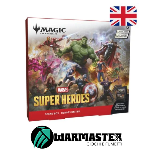 Heroes United Scene Box Marvel Super Heroes ENG Magic the Gathering
