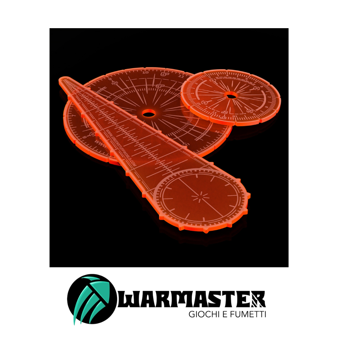 Set di Sagome per Wargame - Arancione/ Giallo Fluo