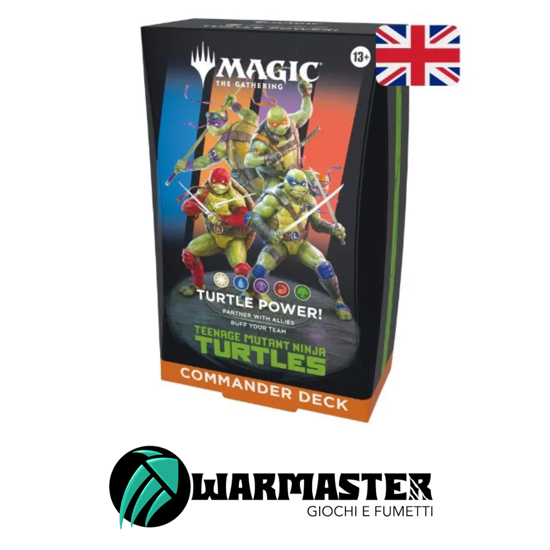 Teenage Mutants Ninja Turtles Commander Deck ENG Magic the Gathering TMNT