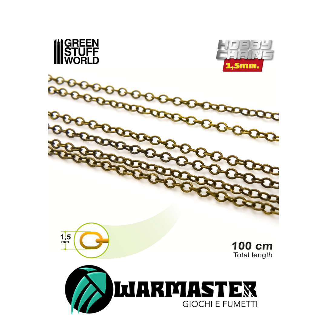 Green Stuff World Catena per Modellismo 1.5 mm