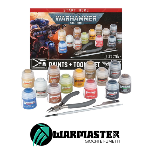 Warhammer 40,000: Set Colori + Attrezzi