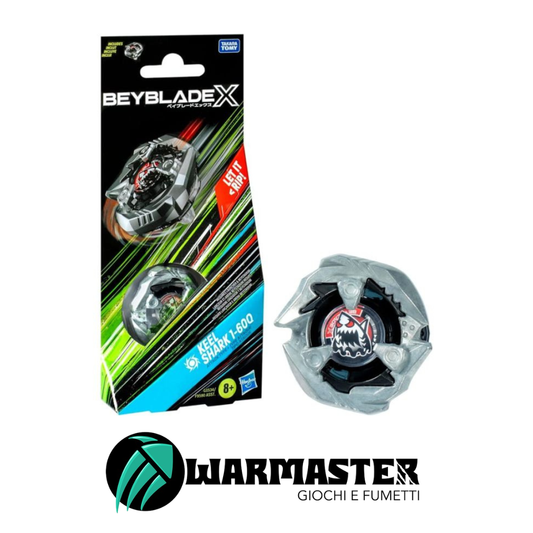 BEYBLADE X – Single Pack - Keel Shark 1-60Q
